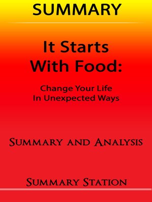 cover image of It Starts With Food / Summary